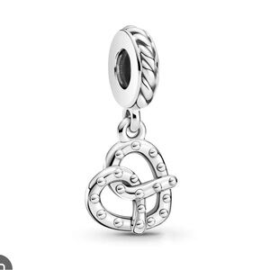 Pandora pretzel charm